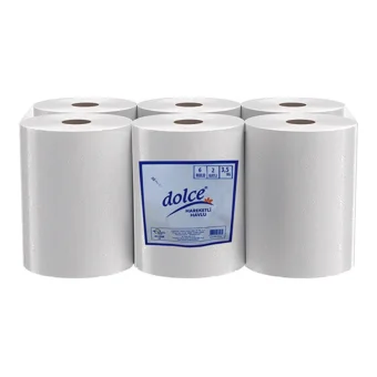 Dolce Hareketli 2 Katlı 6'lı Rulo Kağıt Havlu 3.5 kg