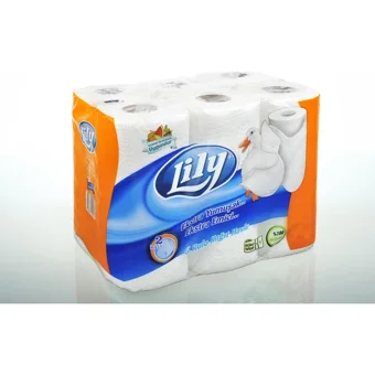 Lily 2 Katlı 6'lı Rulo Kağıt Havlu