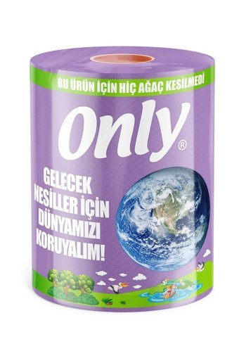Only Dev Tek Katlı 12'li Rulo Kağıt Havlu