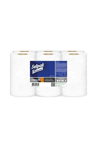 Selpak Professional Sensörlü 3 Katlı 6'lı Rulo Kağıt Havlu