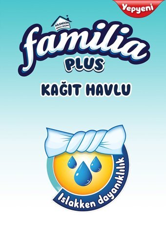 Familia Plus 3 Katlı 24'lü Rulo Kağıt Havlu