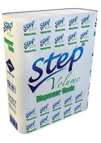 Step Dispenser 2 Katlı 160 Yaprak 12'li Z Katlama Kağıt Havlu