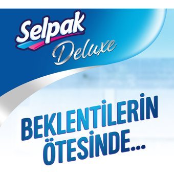 Selpak Deluxe 3 Katlı 12'li Rulo Kağıt Havlu
