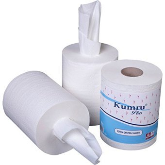Kumru İçten Çekmeli 2 Katlı 6'lı Rulo Kağıt Havlu