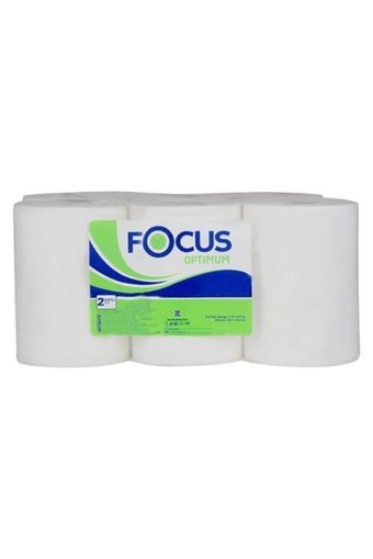 Focus Optimum Hareketli 2 Katlı 6'lı İçten Çekmeli Kağıt Havlu