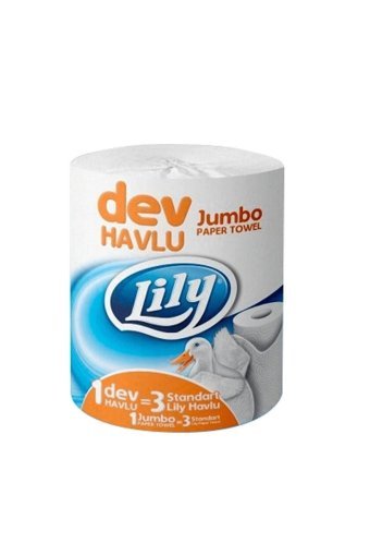 Lily Dev 2 Katlı Tekli Rulo Kağıt Havlu