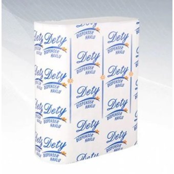 Dety Dispenser 2 Katlı 180 Yaprak 12'li Z Katlama Kağıt Havlu