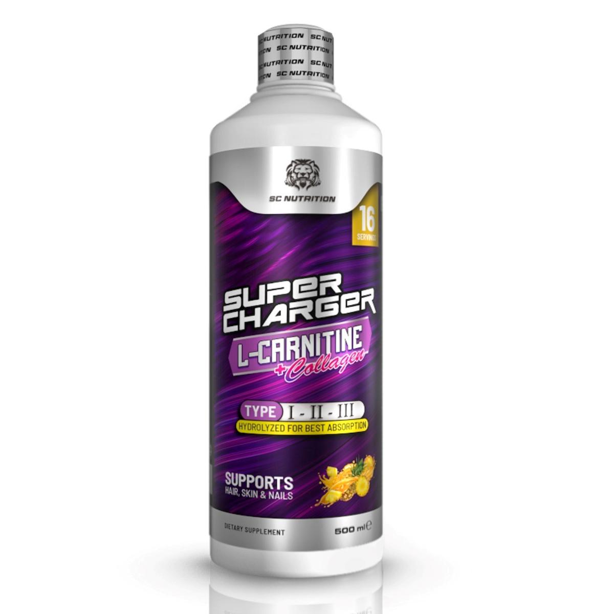 Sc Super Charger Ananas Aromalı L-Karnitin 1000 ml Sıvı