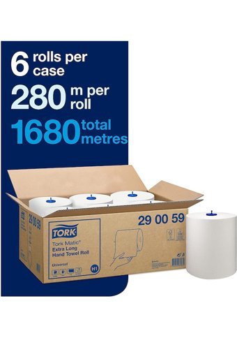 Tork Universal Tek Katlı 6'lı Rulo Kağıt Havlu