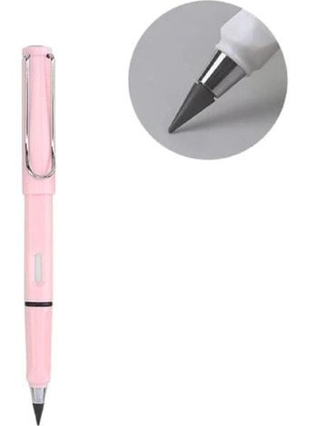 Art Tone Yeni Teknoloji Bitmeyen Kurşun Kalem Açık Pembe - Karışık-Çok Renkli - standart