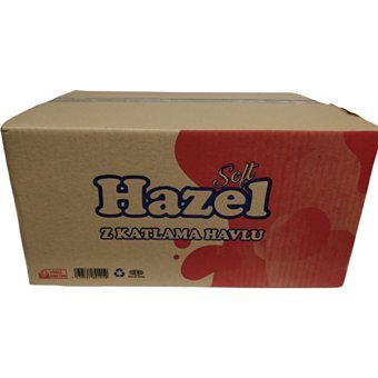 Hazel Dispenser 2 Katlı 150 Yaprak 12'li Z Katlama Kağıt Havlu