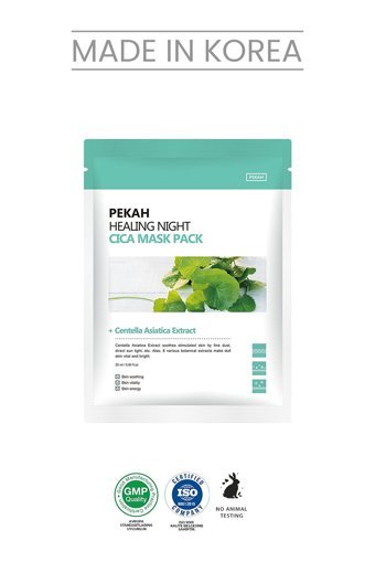 Pekah H 8 Bitki Özü İçeren Yaşlanma Karşıtı Yatıştırıc Kağıt Yüz Maskesi 25 ml