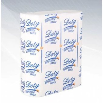 Dety Dispenser 2 Katlı 200 Yaprak 12'li Z Katlama Kağıt Havlu