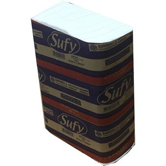Sufy 2 Katlı 200 Yaprak 12'li Z Katlama Kağıt Havlu