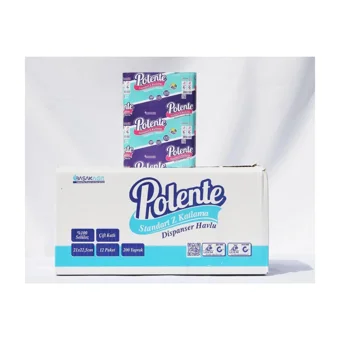 Polente Dispenser 200 Yaprak 12'li Z Katlama Kağıt Havlu