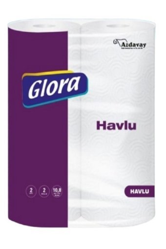 Glora 2 Katlı 90 Yaprak 24'lü Rulo Kağıt Havlu