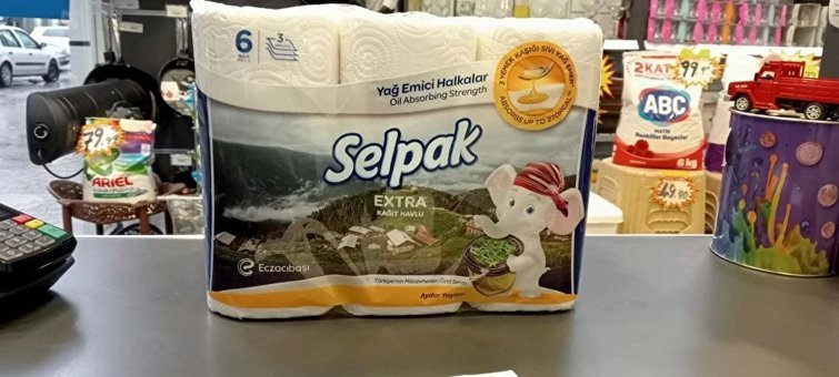 Selpak Extra Ayder Yaylası 3 Katlı 6'lı Rulo Kağıt Havlu