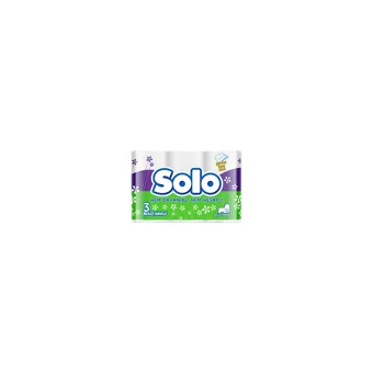 Solo 2 Katlı 12'li Rulo Kağıt Havlu 3 Adet