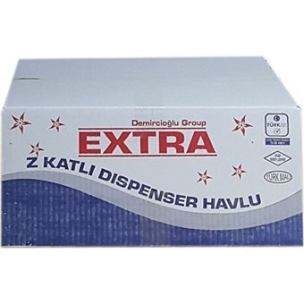 Demircioğlu Group Dispenser 2 Katlı 200 Yaprak 12'li Z Katlama Kağıt Havlu