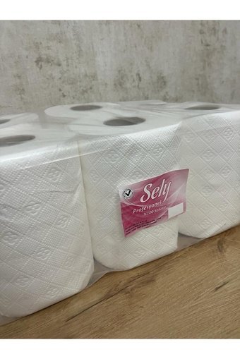 Sely İçten Çekmeli 2 Katlı 2'li Rulo Kağıt Havlu