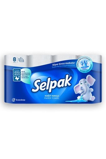 Selpak Hijyen 3 Katlı 48'li Rulo Kağıt Havlu