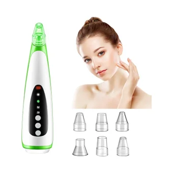 Jarke Led Ekranlı Şarjlı Vakumlu Siyah Nokta Temizleme Aleti Beyaz Yeşil