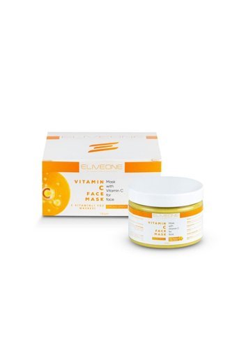 Eliveone Vitamin C Killi Nemlendiricili Krem Yüz Maskesi 125 gr