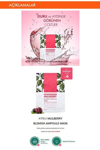 Missha Blemish Ampoule Nemlendiricili Soyulabilir Kağıt Yüz Maskesi
