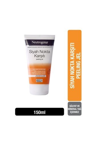 Neutrogena Siyah Nokta Nemlendiricili Jel Yüz Maskesi 150 ml