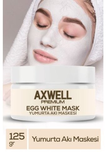 Axwell Premium Yumurta Akı Gözenek Krem Yüz Maskesi 125 gr