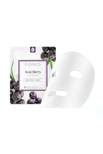 Foreo Acai Berry Pürüzsüzleştirici Nemlendiricili Kağıt Yüz Maskesi 3 Adet