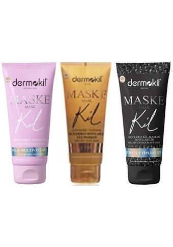 Dermokil Killi Krem Yüz Maskesi 3x75 gr