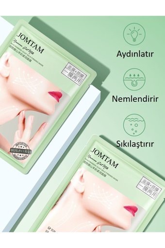 Jomtam Niacinamide Ve Keçi Sütlü Sıkılaştırcı Kağıt Yüz Maskesi 5x30 gr