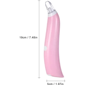 Lixada Şarjlı Vakumlu Siyah Nokta Temizleme Aleti Pembe