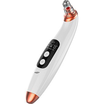 MF Product Allure 0522 Led Ekranlı Şarjlı Vakumlu Siyah Nokta Temizleme Aleti Beyaz