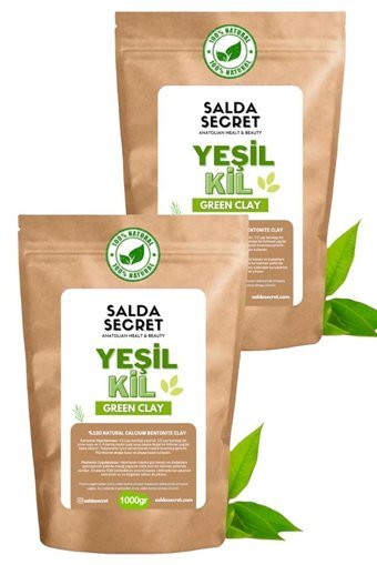 Salda Secret Indian Healing Clay Killi Toz Yüz Maskesi 2x1000 gr