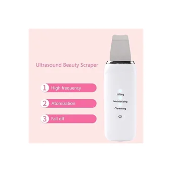 Jessieyou Mall Beauty Scaper Şarjlı Vakumlu Siyah Nokta Temizleme Aleti Beyaz