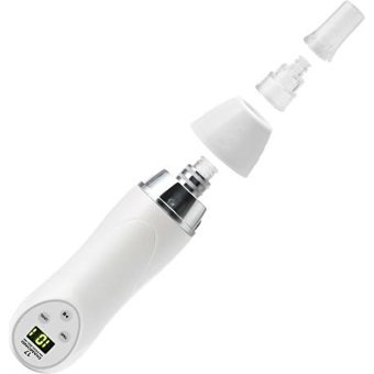 Xinh Led Ekranlı Şarjlı Vakumlu Siyah Nokta Temizleme Aleti Beyaz Gümüş