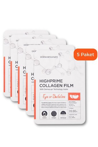 Dermarssance High Primer Nemlendiricili Jel Yüz Maskesi 5 Adet