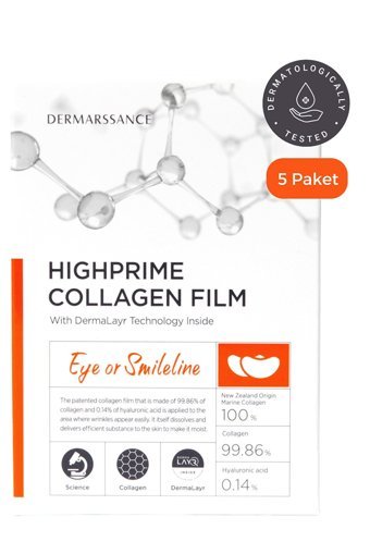 Dermarssance High Primer Nemlendiricili Jel Yüz Maskesi 5 Adet