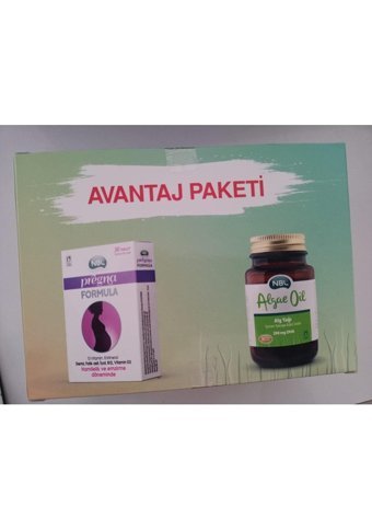 Nbl Pregna Formula+Algae Oil Yetişkin Mineral 2x30 Adet