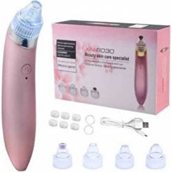 Leva Store 8030 Led Ekranlı Şarjlı Vakumlu Siyah Nokta Temizleme Aleti Beyaz