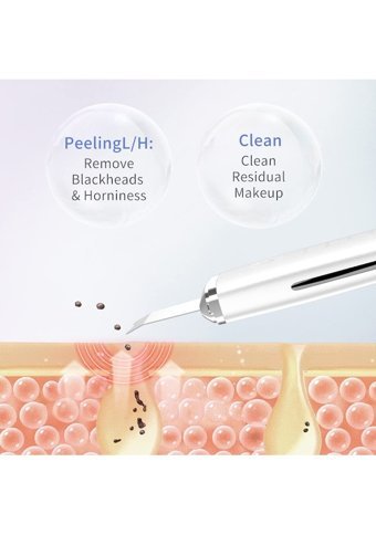 Cosbeauty Cb057 Ipx6 Şarjlı Vakumlu Siyah Nokta Temizleme Aleti Beyaz
