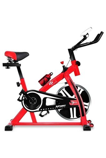 Pekial Spin Bike Manuel Koltuklu Mekanik Dikey Kondisyon Bisikleti Siyah