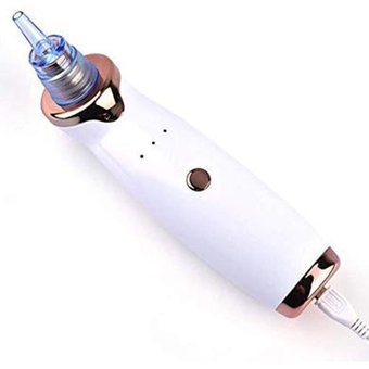 Jarke Led Ekranlı Şarjlı Vakumlu Siyah Nokta Temizleme Aleti İnci Beyazı