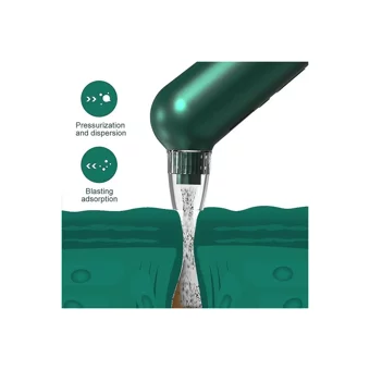 Jessieyou Mall Blackhead Remover Led Ekranlı Şarjlı Vakumlu Siyah Nokta Temizleme Aleti Yeşil