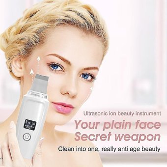Jessieyou Mall Ultrasonik Nano İyon Led Ekranlı Şarjlı Vakumlu Siyah Nokta Temizleme Aleti Yeşil