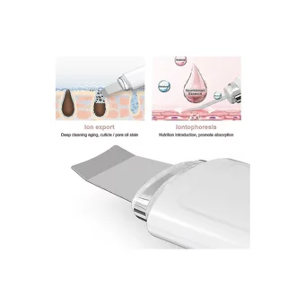Jessieyou Mall Ultrasonik Nano İyon Led Ekranlı Şarjlı Vakumlu Siyah Nokta Temizleme Aleti Yeşil