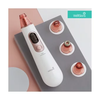 Xiaomi Youpin Led Ekranlı Şarjlı Vakumlu Siyah Nokta Temizleme Aleti Beyaz