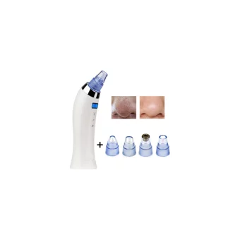 Comedo Suction Led Ekranlı Şarjlı Vakumlu Siyah Nokta Temizleme Aleti Beyaz